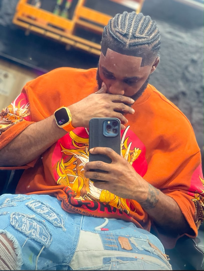 Cornrow Crown & Razor Taper